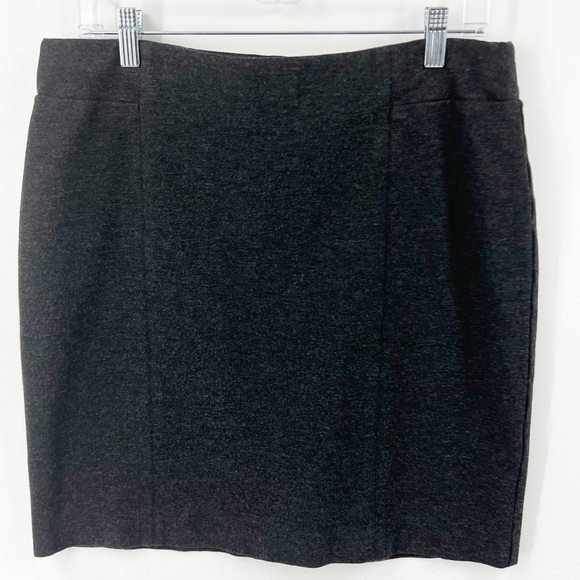 ✅ J. JILL DARK GREY PONTE PENCIL SKIRT SIZE SMALL - Picture 1 of 5